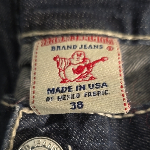 True Religion Men's Dark Blue Jeans - Picture 2 of 5